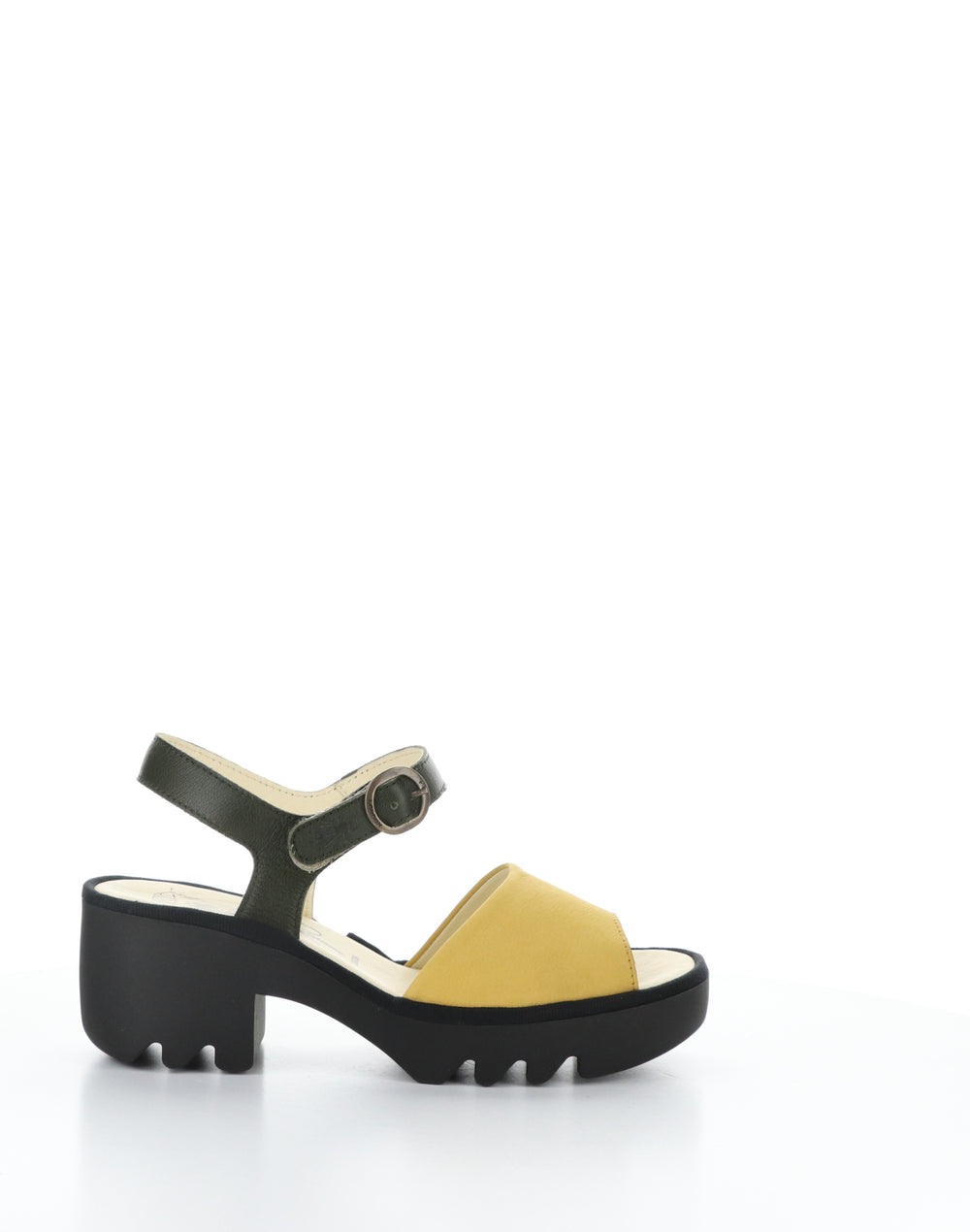 Tull503Fly 005 Bbee/Khaki Round Toe Sandals
