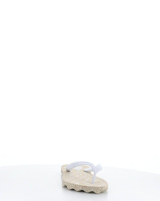 Turtle112Asp Natural/White Round Toe Shoes|Turtle112Asp Chaussures Ͽ½Ͽ½ Bout Rond In Blanc