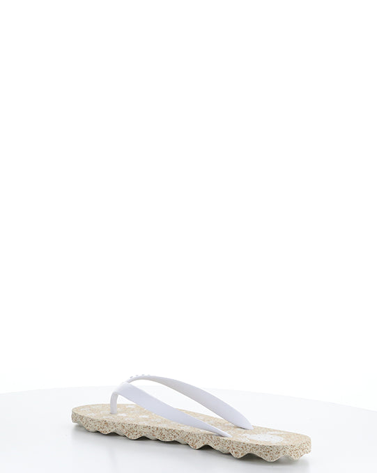 Turtle112Asp Natural/White Round Toe Shoes|Turtle112Asp Chaussures Ͽ½Ͽ½ Bout Rond In Blanc