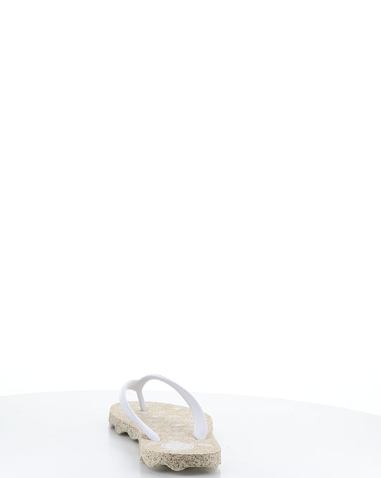 Turtle112Asp Natural/White Round Toe Shoes|Turtle112Asp Chaussures Ͽ½Ͽ½ Bout Rond In Blanc