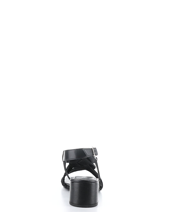 UPBEAT BLACK LEATHER/ROPE