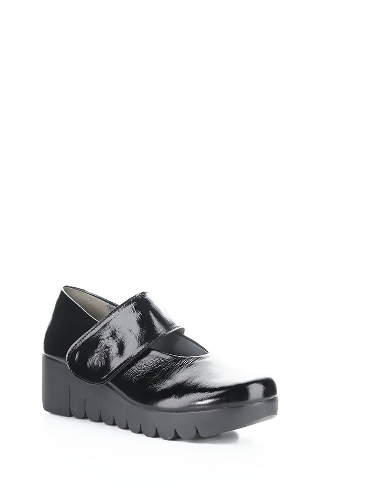 Vari188Fly 008 Black Velcro Shoes