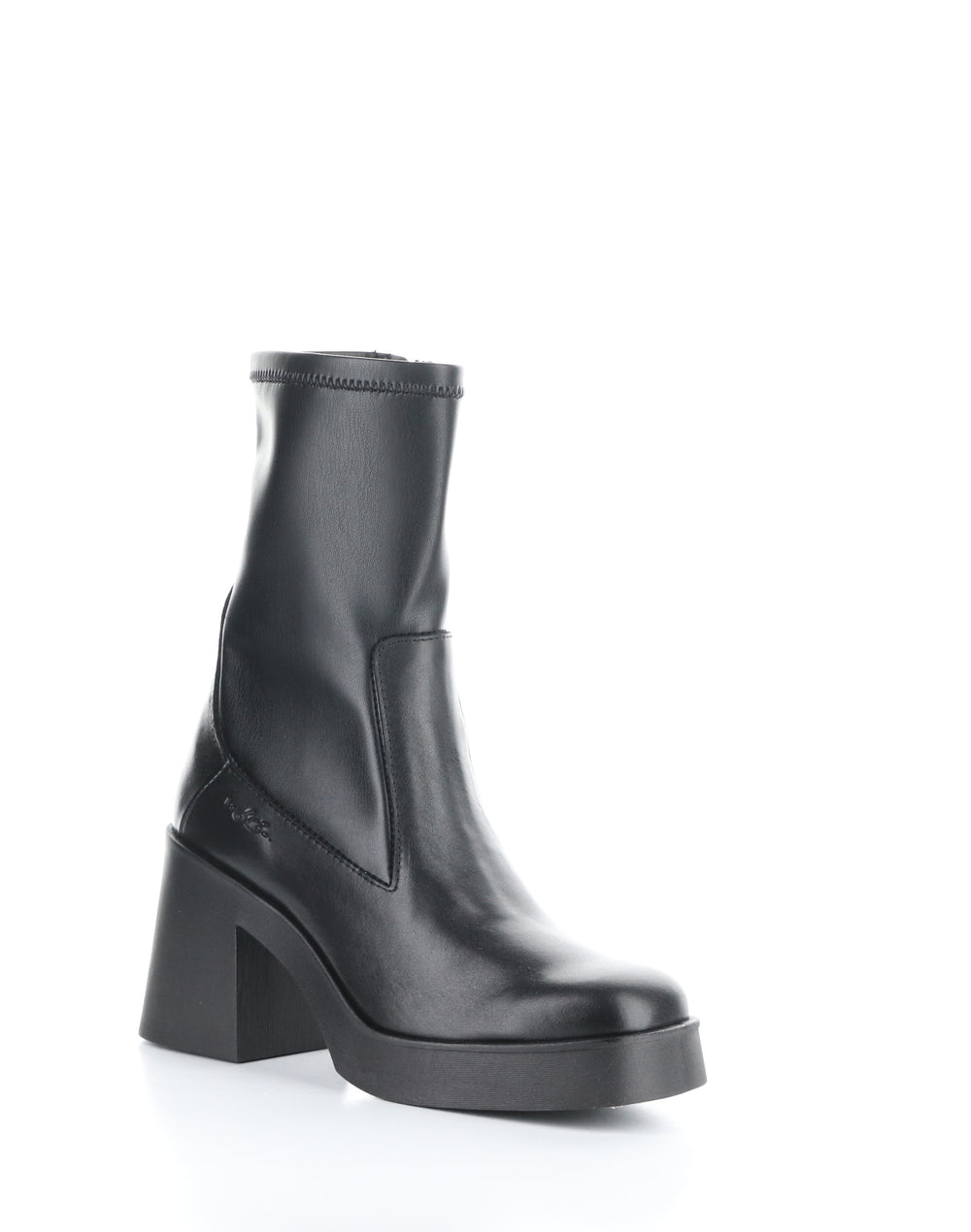 VIVICA BLACK Round Toe Boots