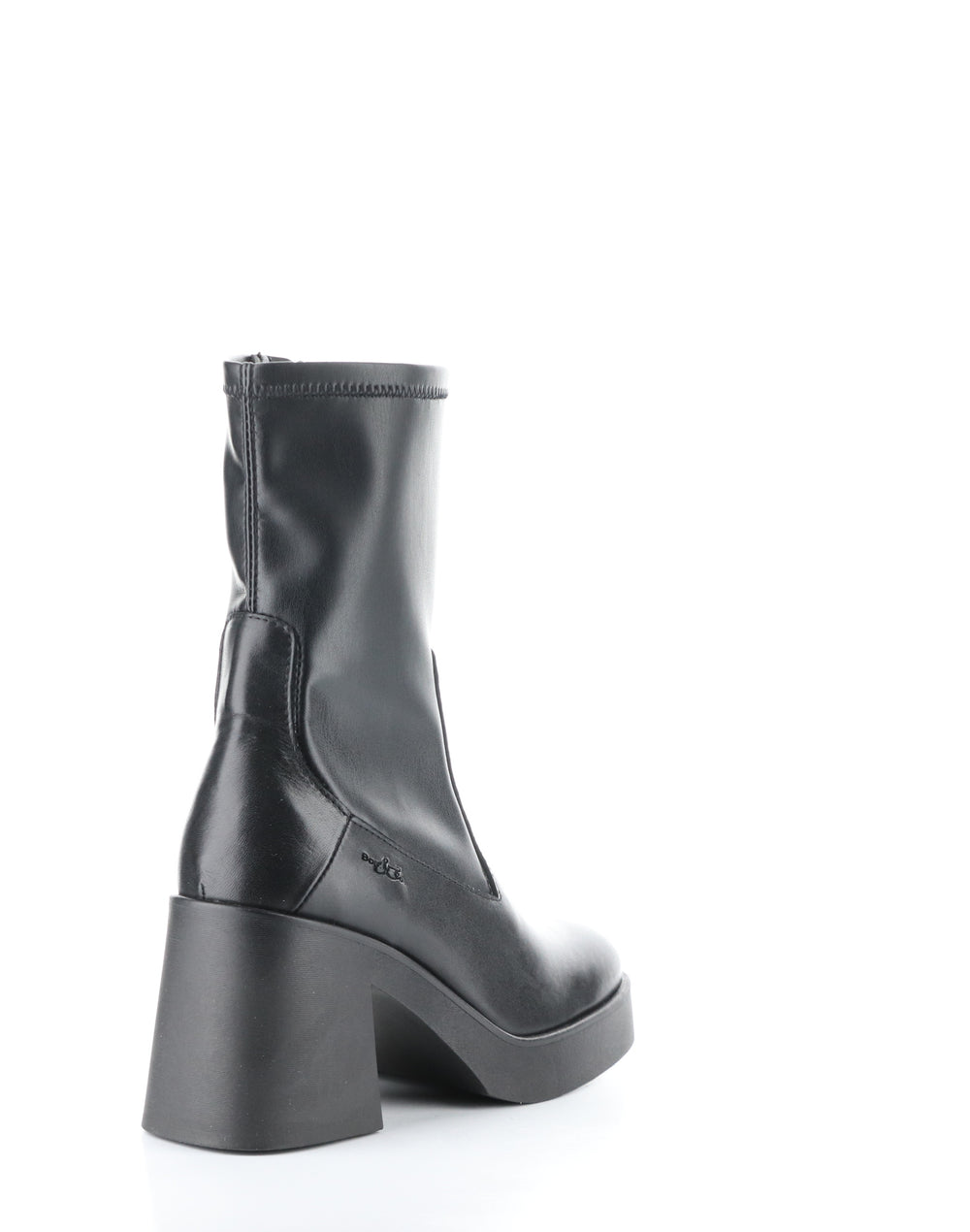 VIVICA BLACK Round Toe Boots