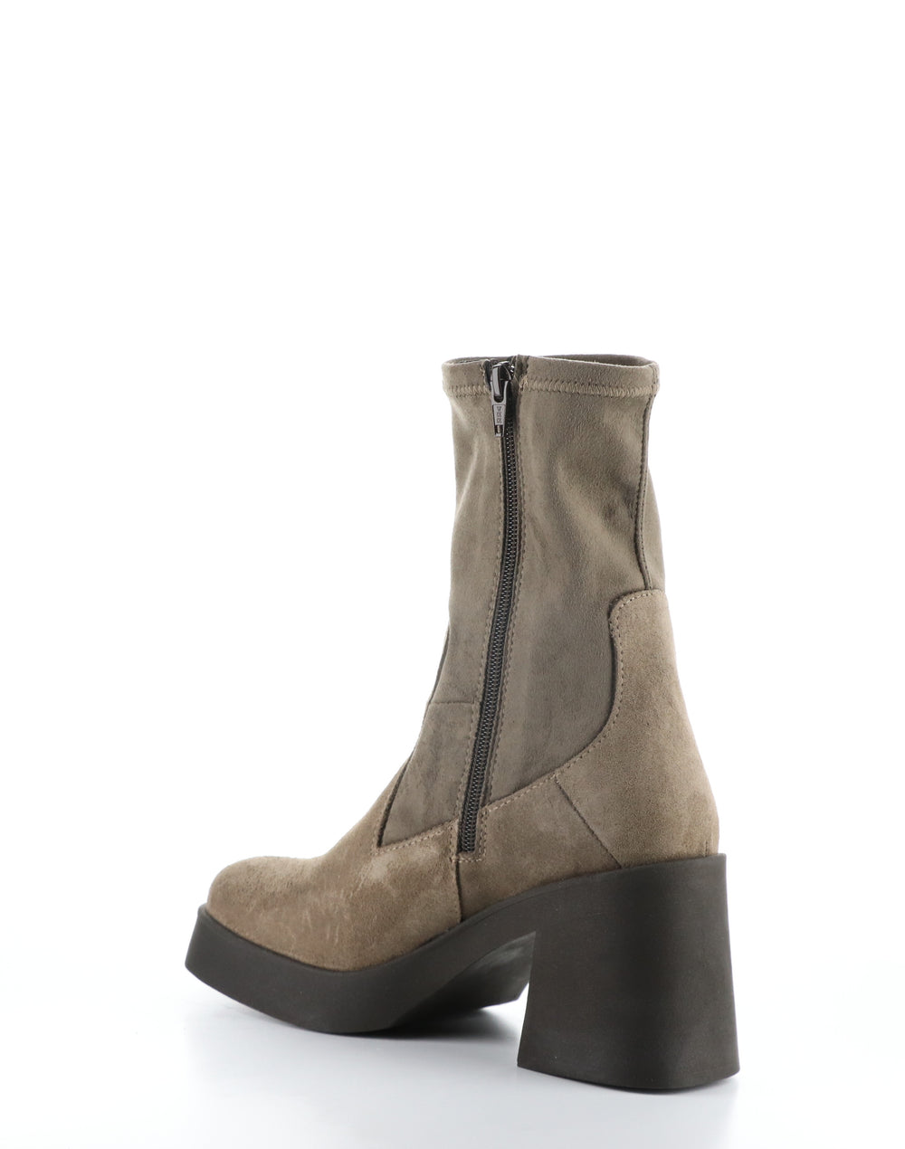 VIVICA TAUPE Round Toe Boots