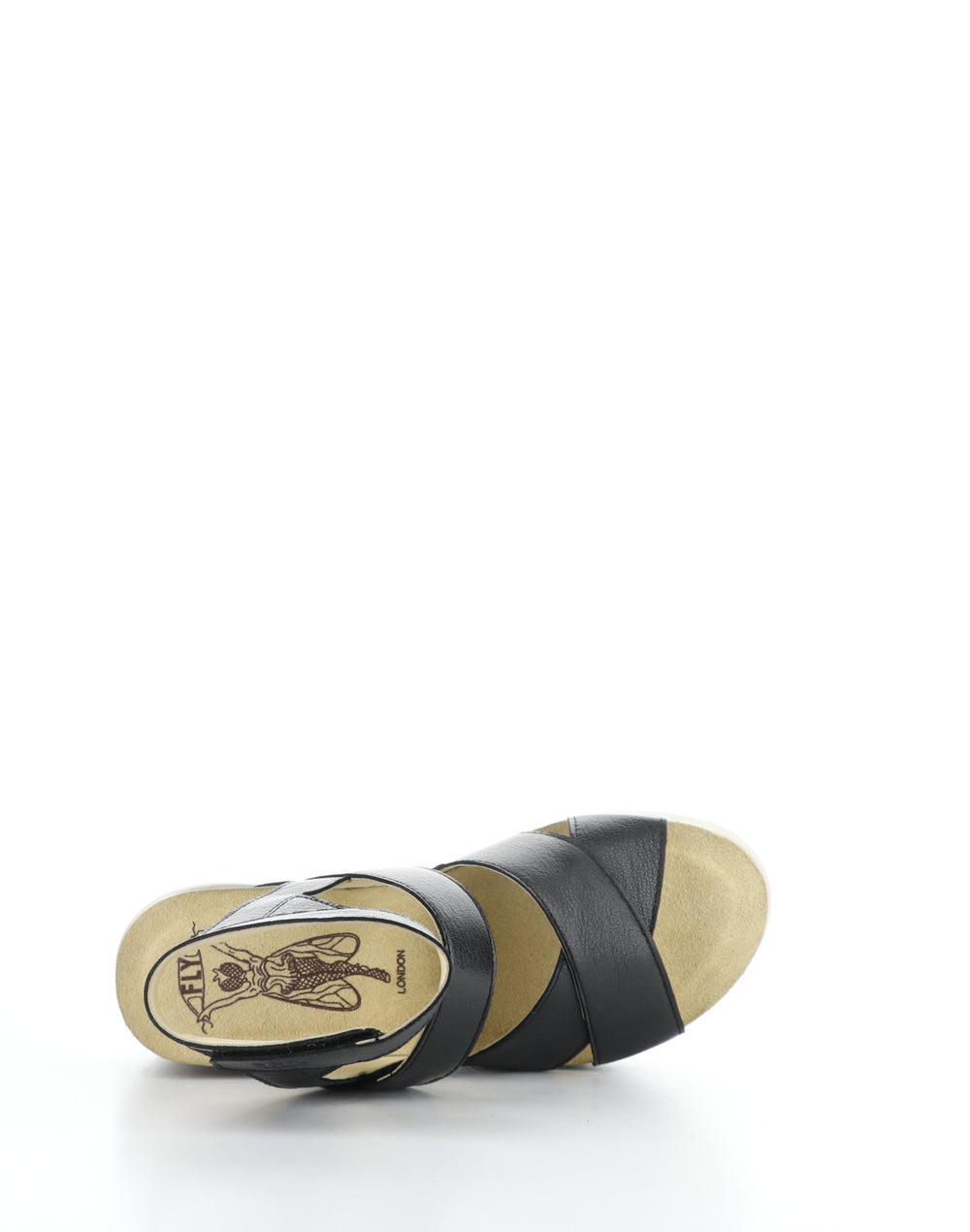 WEGE669FLY 023 BLACK Velcro Sandals