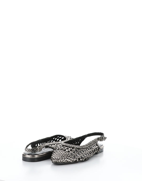 Willow Pewter Pointed Toe Shoes
