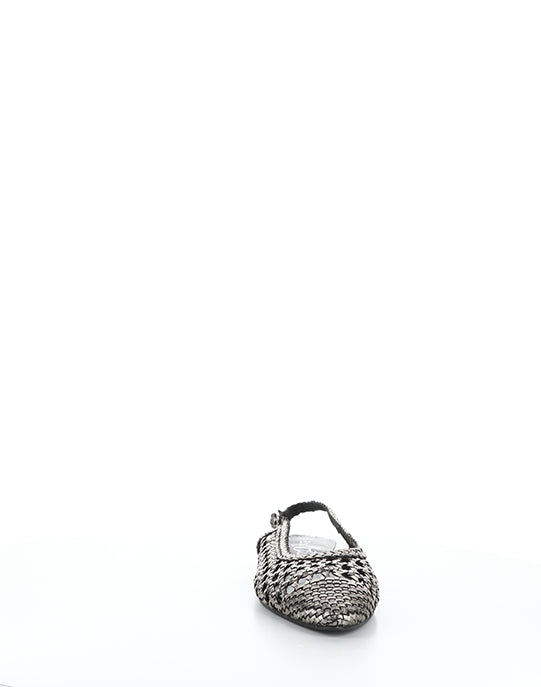 Willow Pewter Pointed Toe Shoes