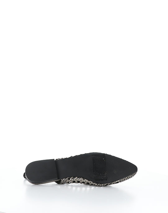 Willow Pewter Pointed Toe Shoes