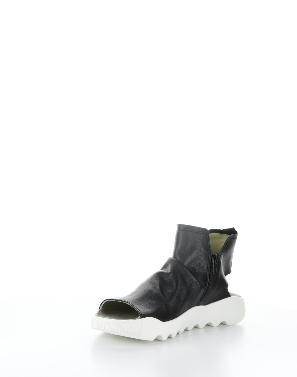 WISH789SOF 000 BLACK Round Toe Sandals