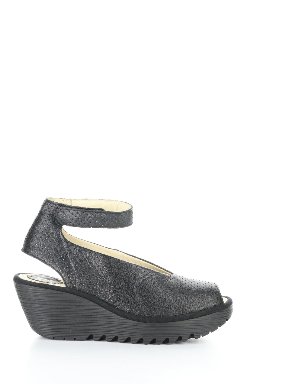 YALA376FLY PERF 055 BLACK Velcro Sandals
