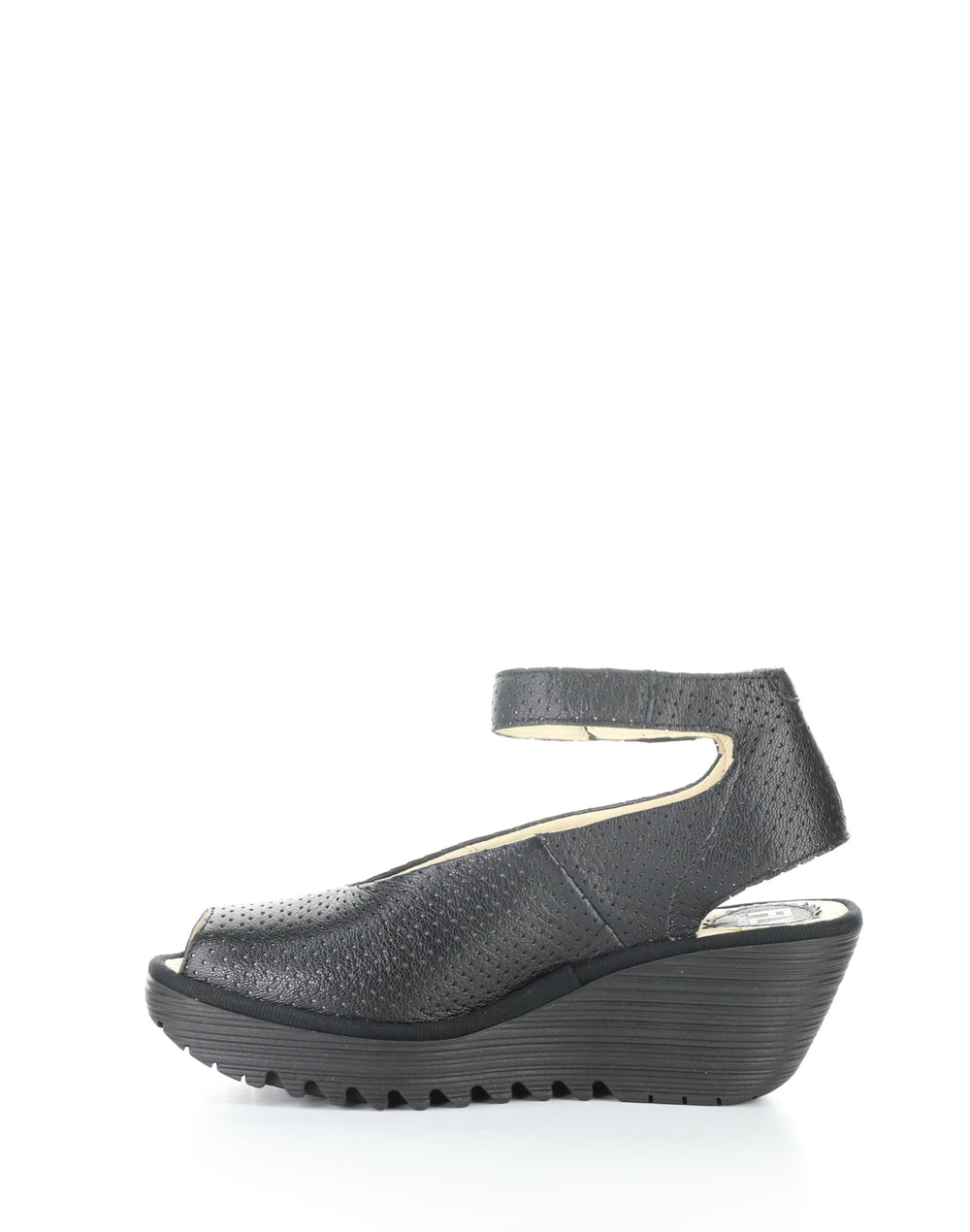YALA376FLY PERF 055 BLACK Velcro Sandals
