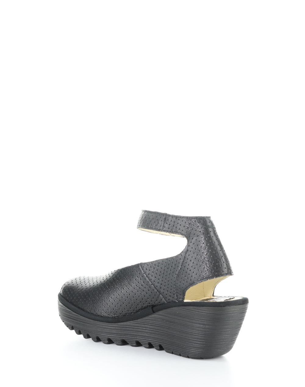 YALA376FLY PERF 055 BLACK Velcro Sandals