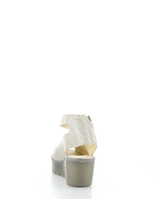 YALA376FLY PERF 059 SILVER BORGOGNA