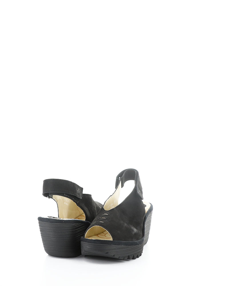 Yeay387Fly Black Round Toe Shoes|Yeay387Fly Chaussures Ͽ½Ͽ½ Bout Rond In Noir