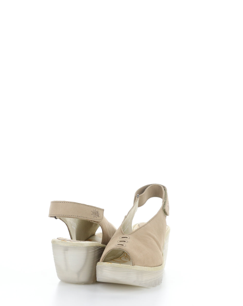 YEAY387FLY 009 TAUPE Velcro Sandals