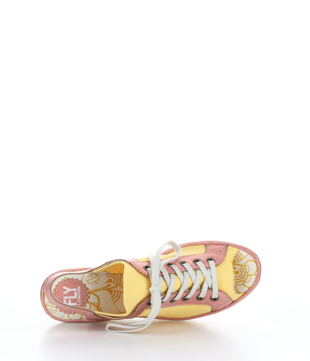 YEDU158FLY SALMON Round Toe Shoes