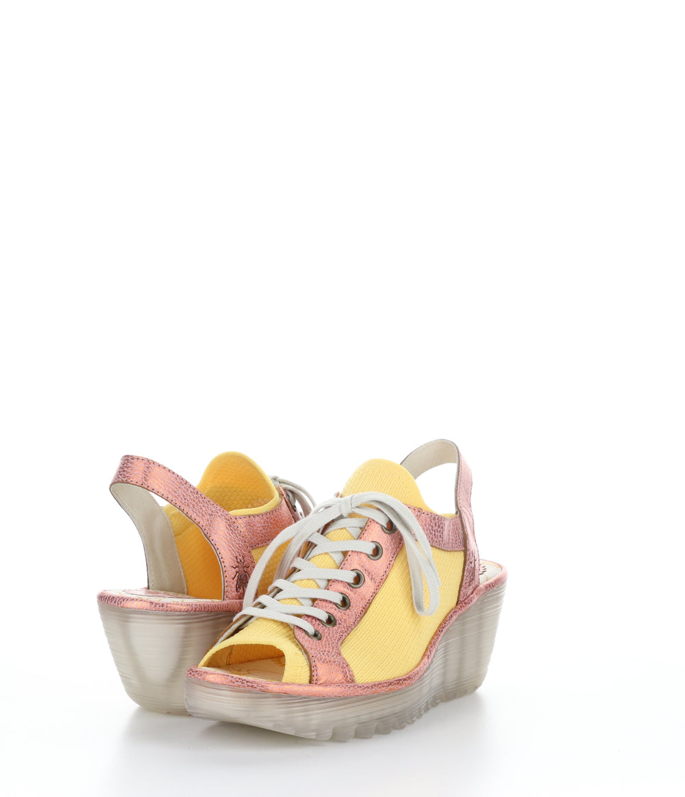 YEDU158FLY SALMON Round Toe Shoes