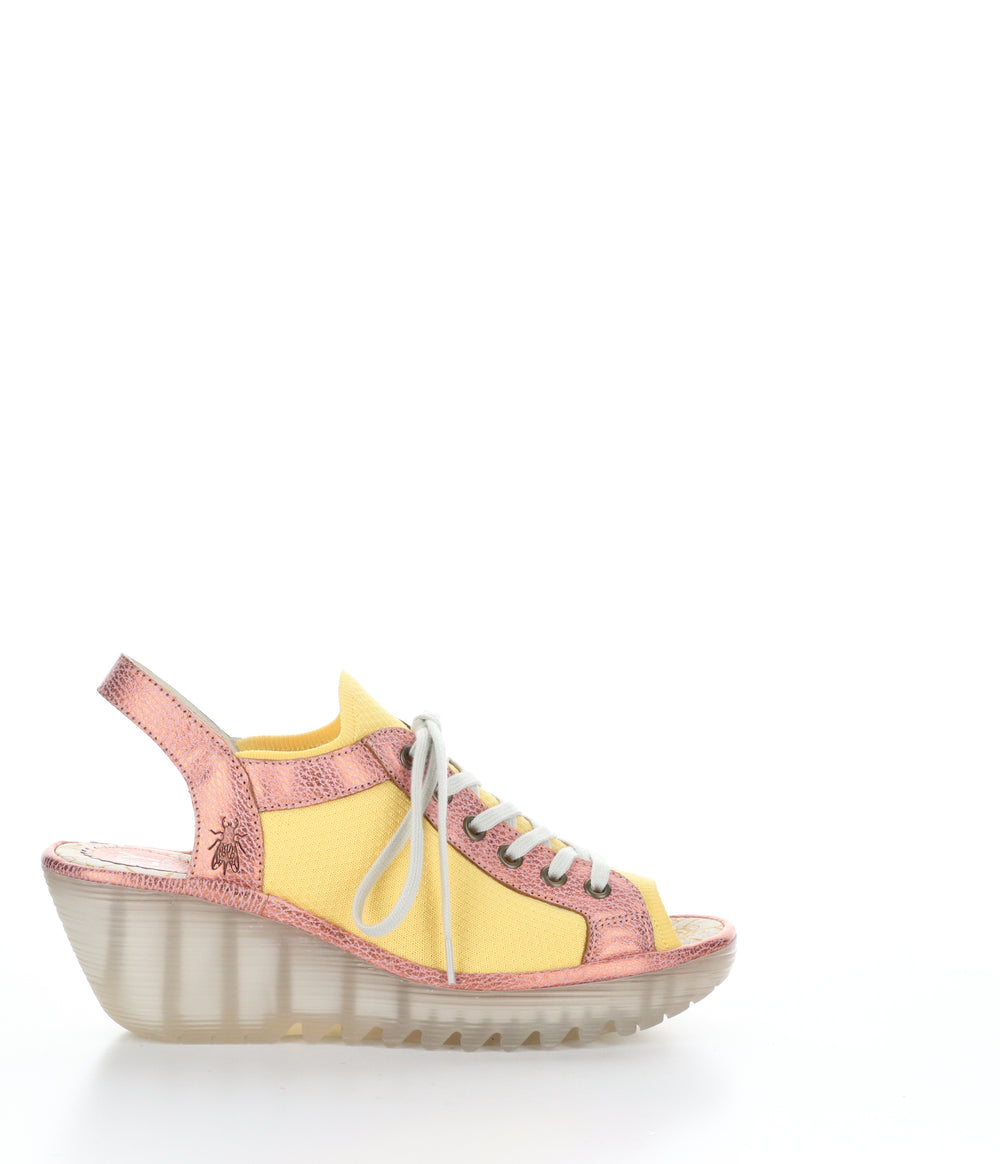 YEDU158FLY SALMON Round Toe Shoes
