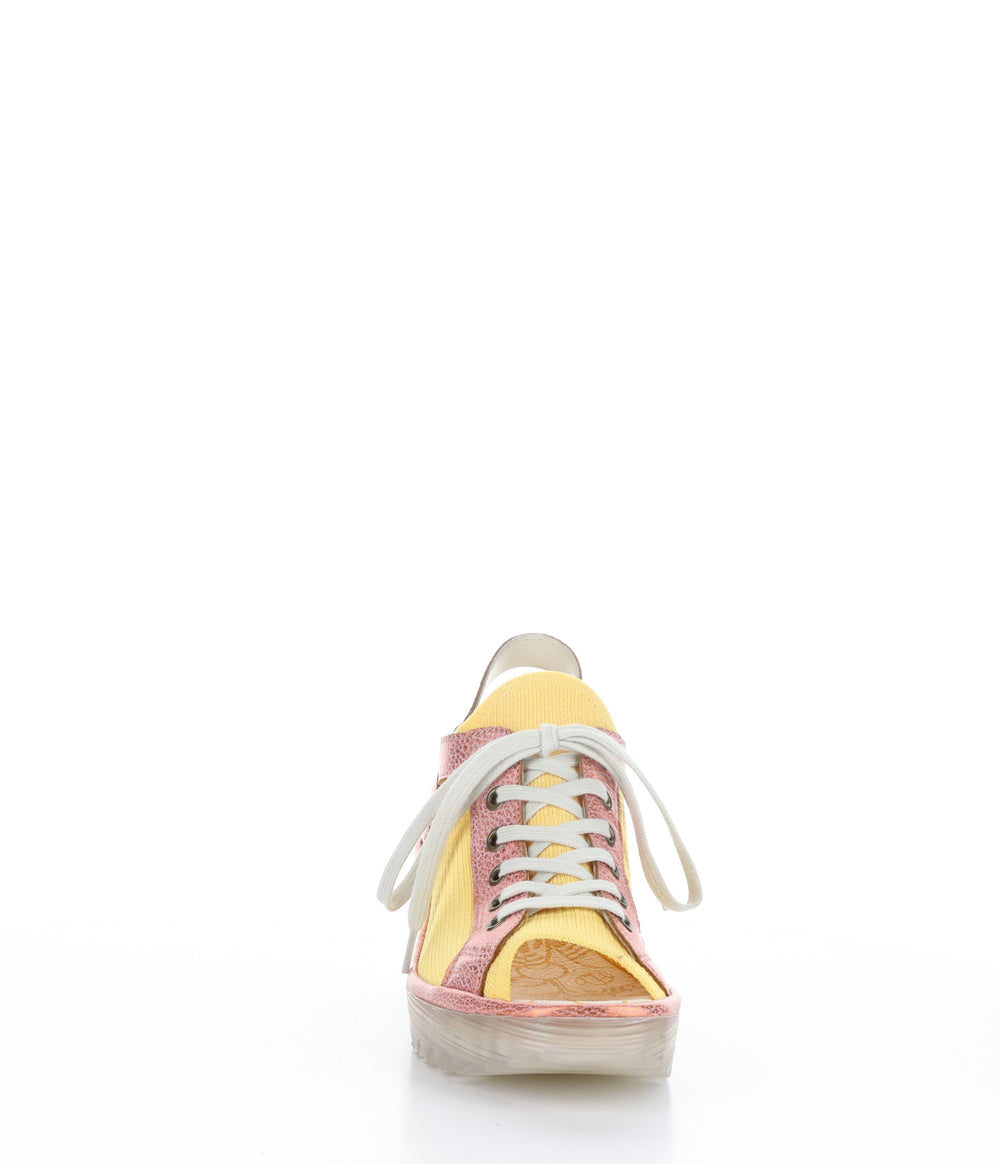 YEDU158FLY SALMON Round Toe Shoes