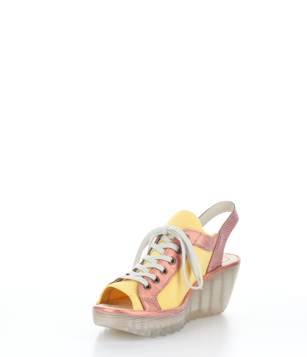 YEDU158FLY SALMON Round Toe Shoes