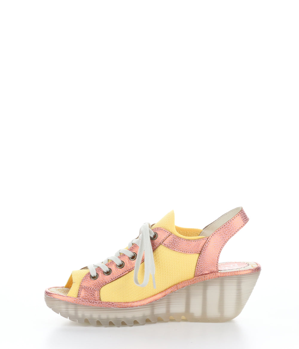 YEDU158FLY SALMON Round Toe Shoes