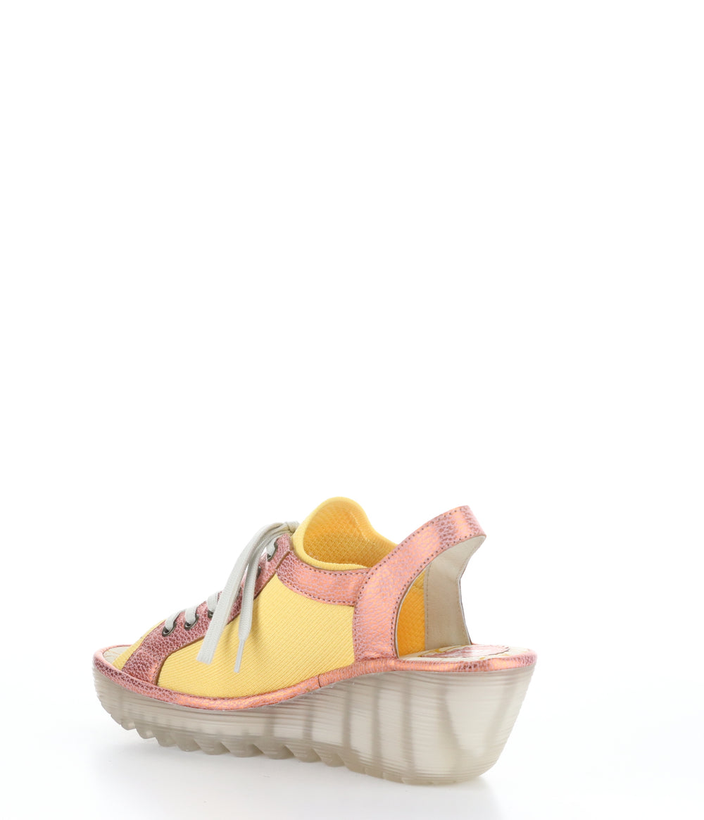 YEDU158FLY SALMON Round Toe Shoes