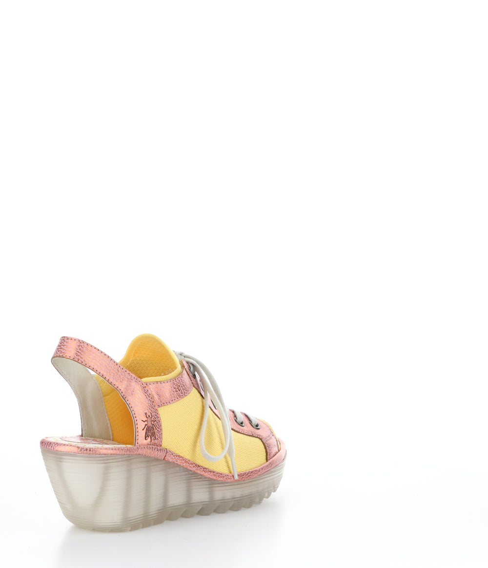 YEDU158FLY SALMON Round Toe Shoes