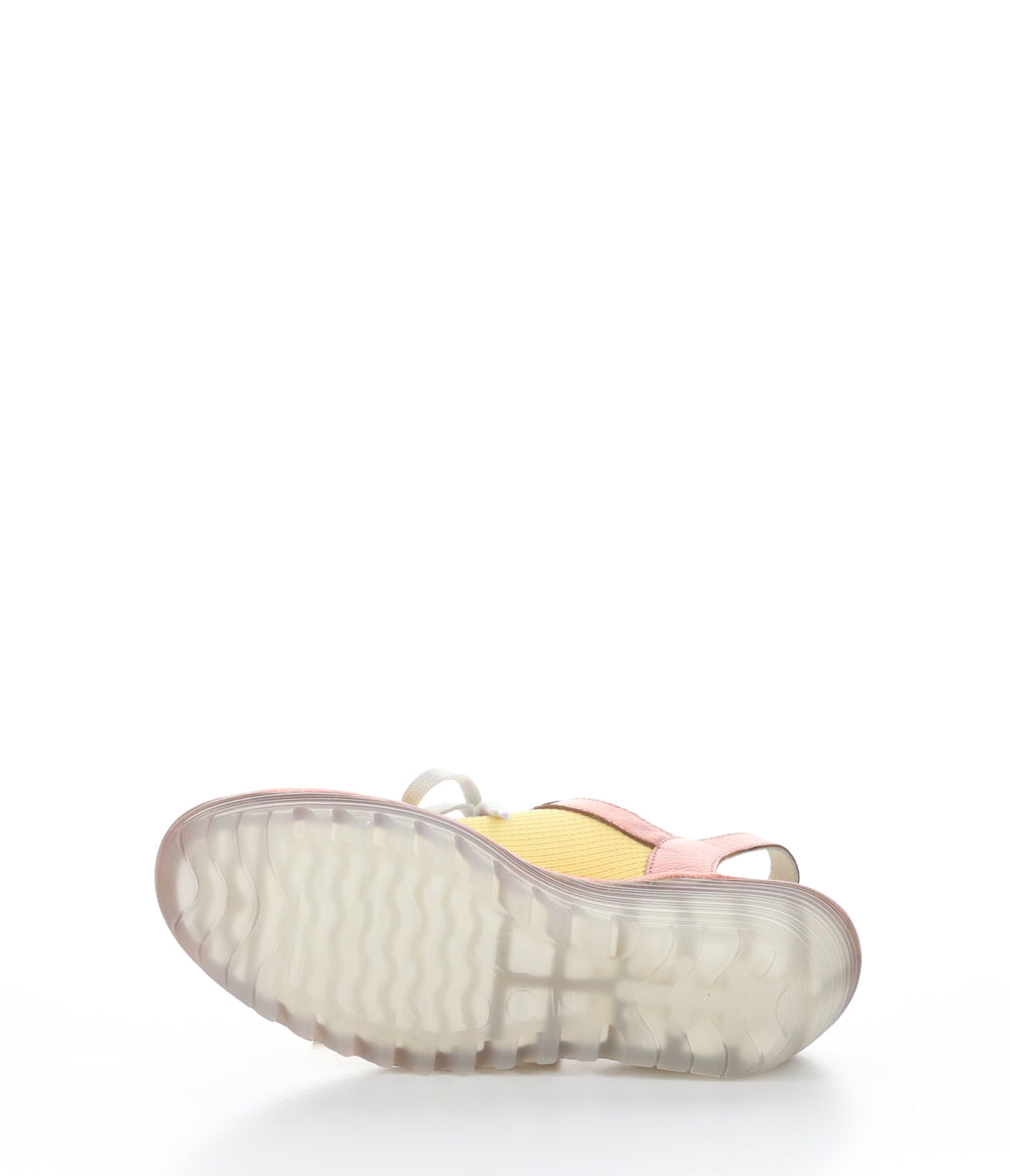 YEDU158FLY SALMON Round Toe Shoes