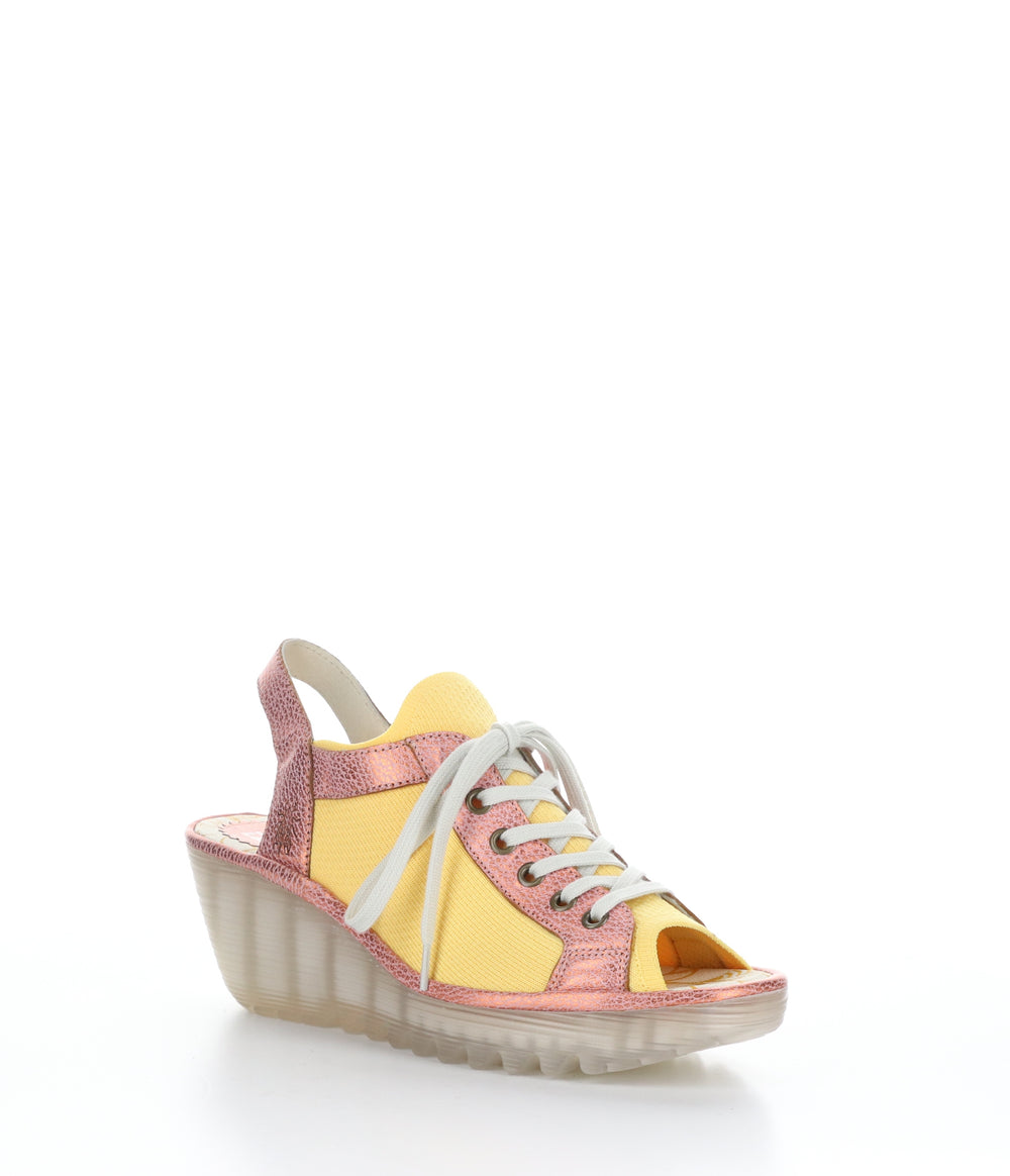 YEDU158FLY SALMON Round Toe Shoes