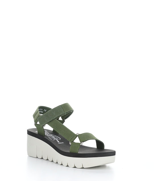 YEFA726FLY 006 MILITARY/BLACK GROGRAIN/CUPIDO