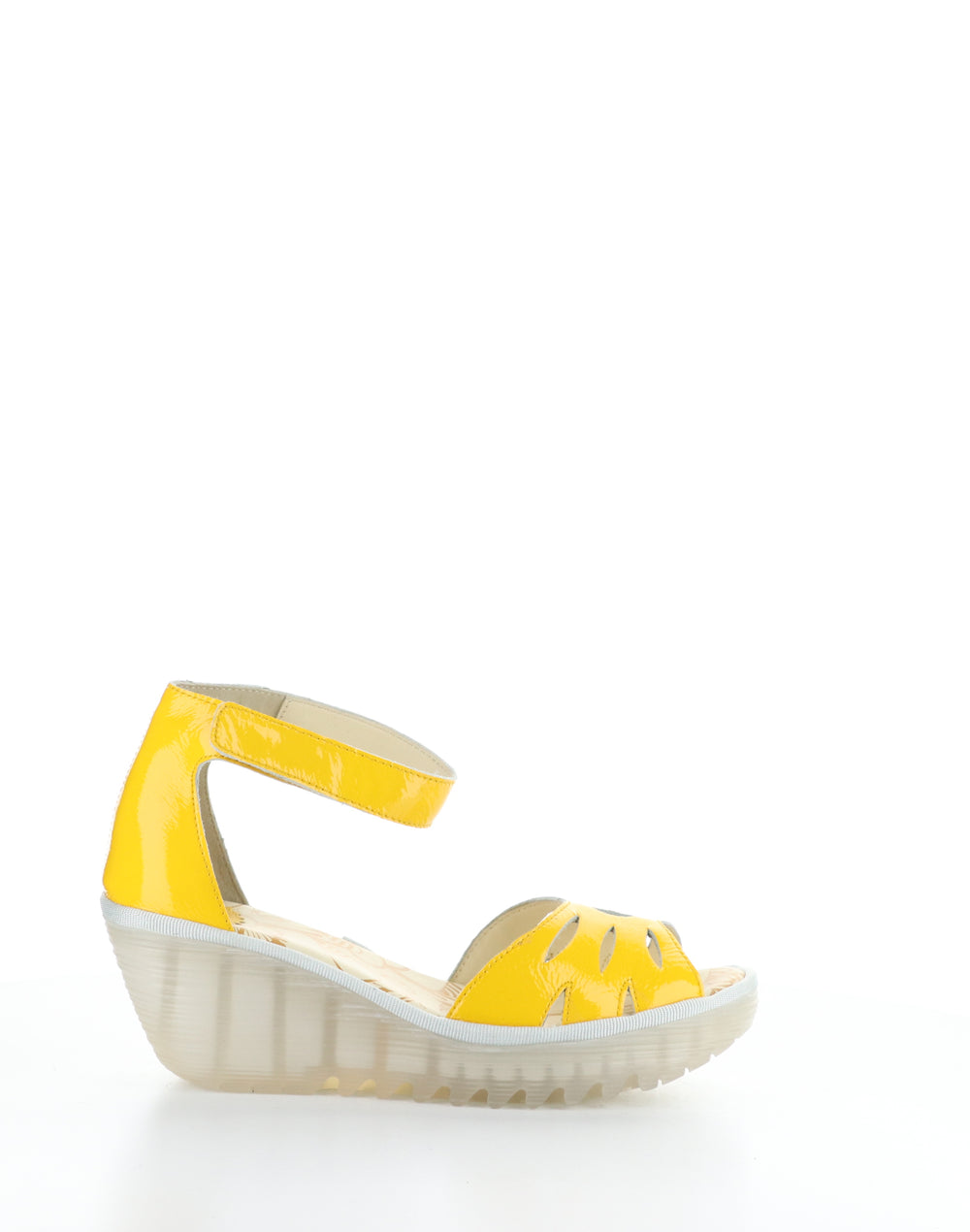 YELU545FLY 002 YELLOW Velcro Sandals