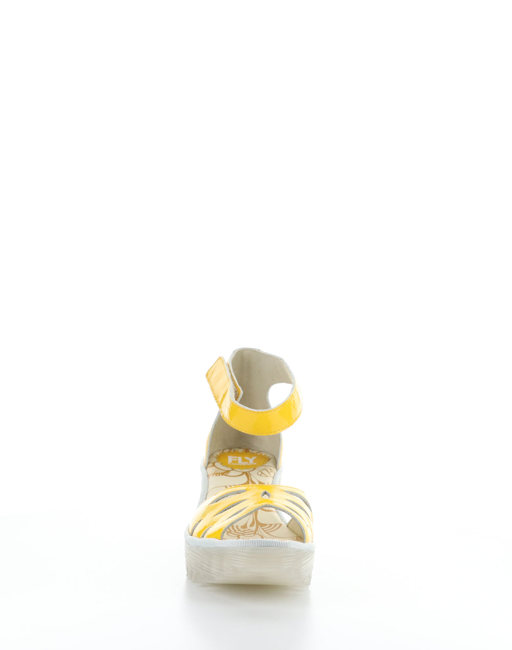 YELU545FLY 002 YELLOW Velcro Sandals
