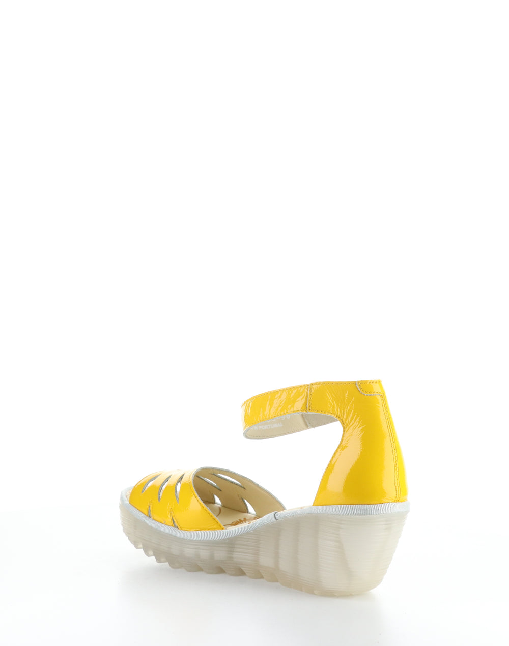 YELU545FLY 002 YELLOW Velcro Sandals