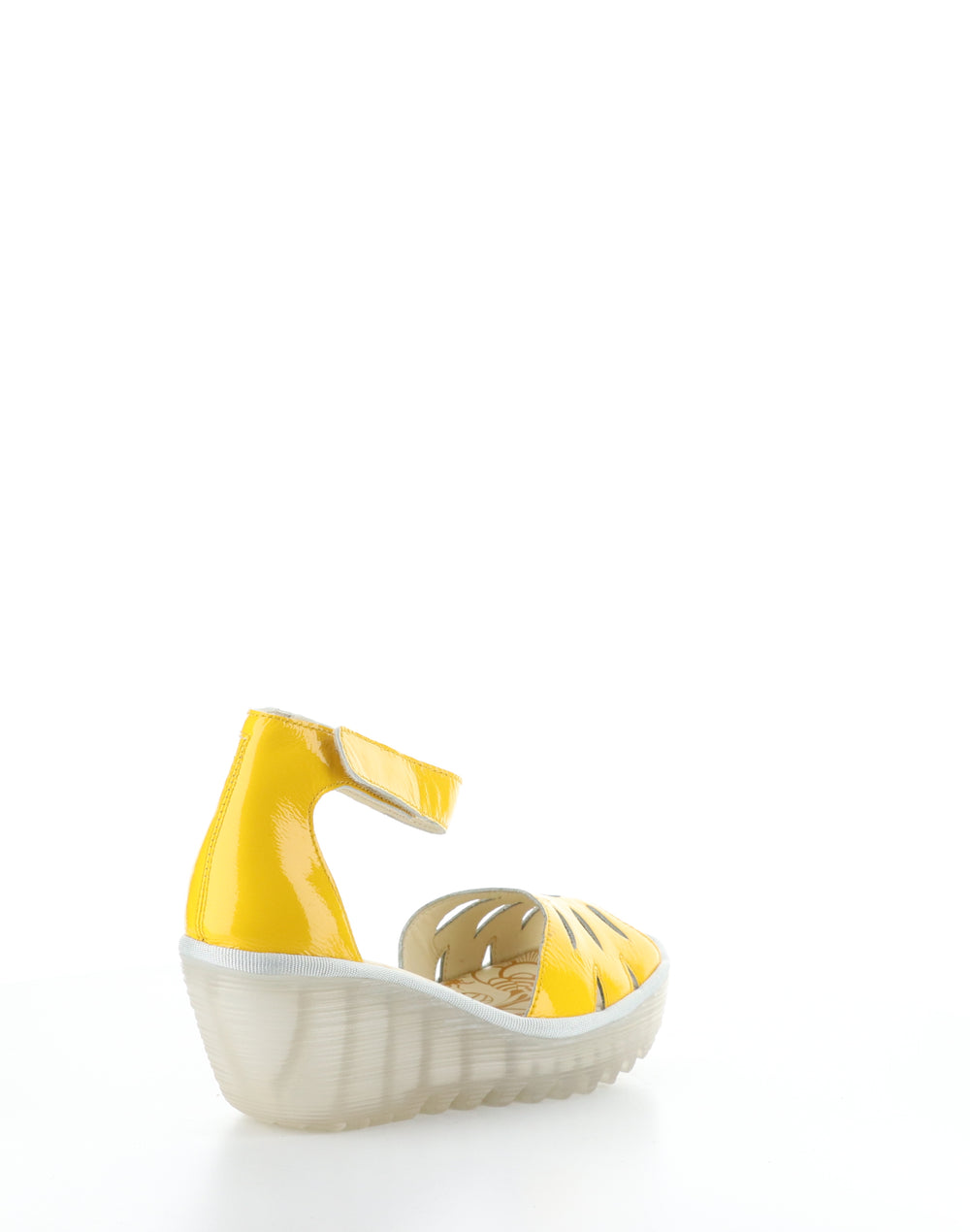 YELU545FLY 002 YELLOW Velcro Sandals