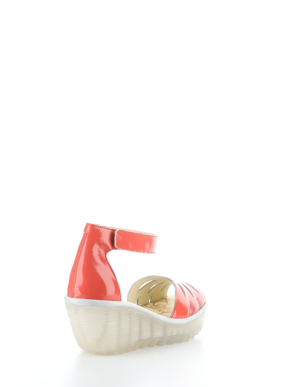 YELU545FLY 003 SCARLET Velcro Sandals