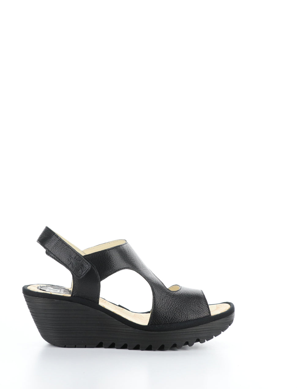 YOXA576FLY 000 BLACK Velcro Sandals