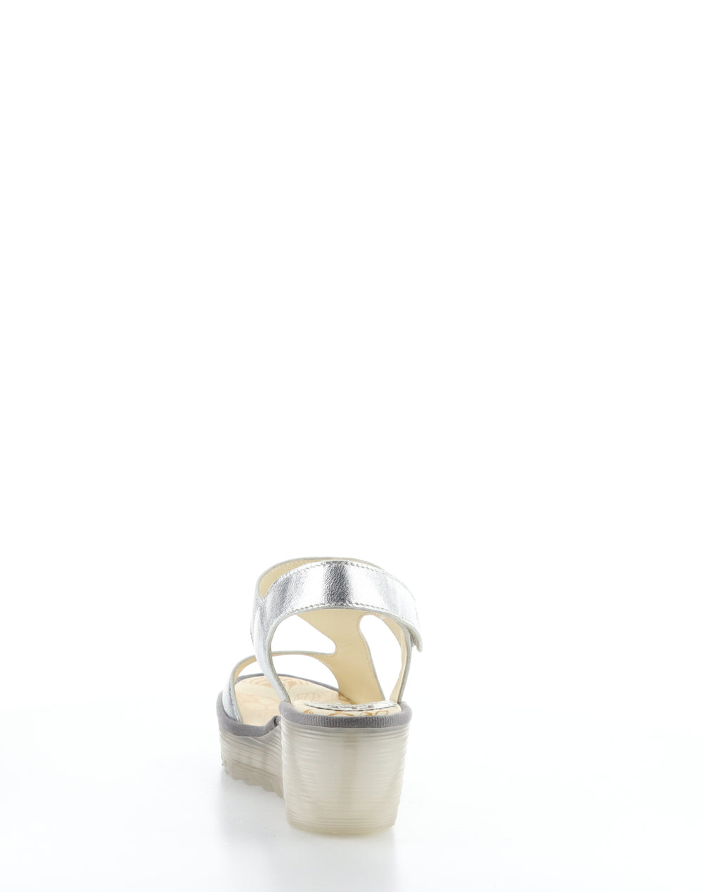 YOXA576FLY 001 SILVER Velcro Sandals