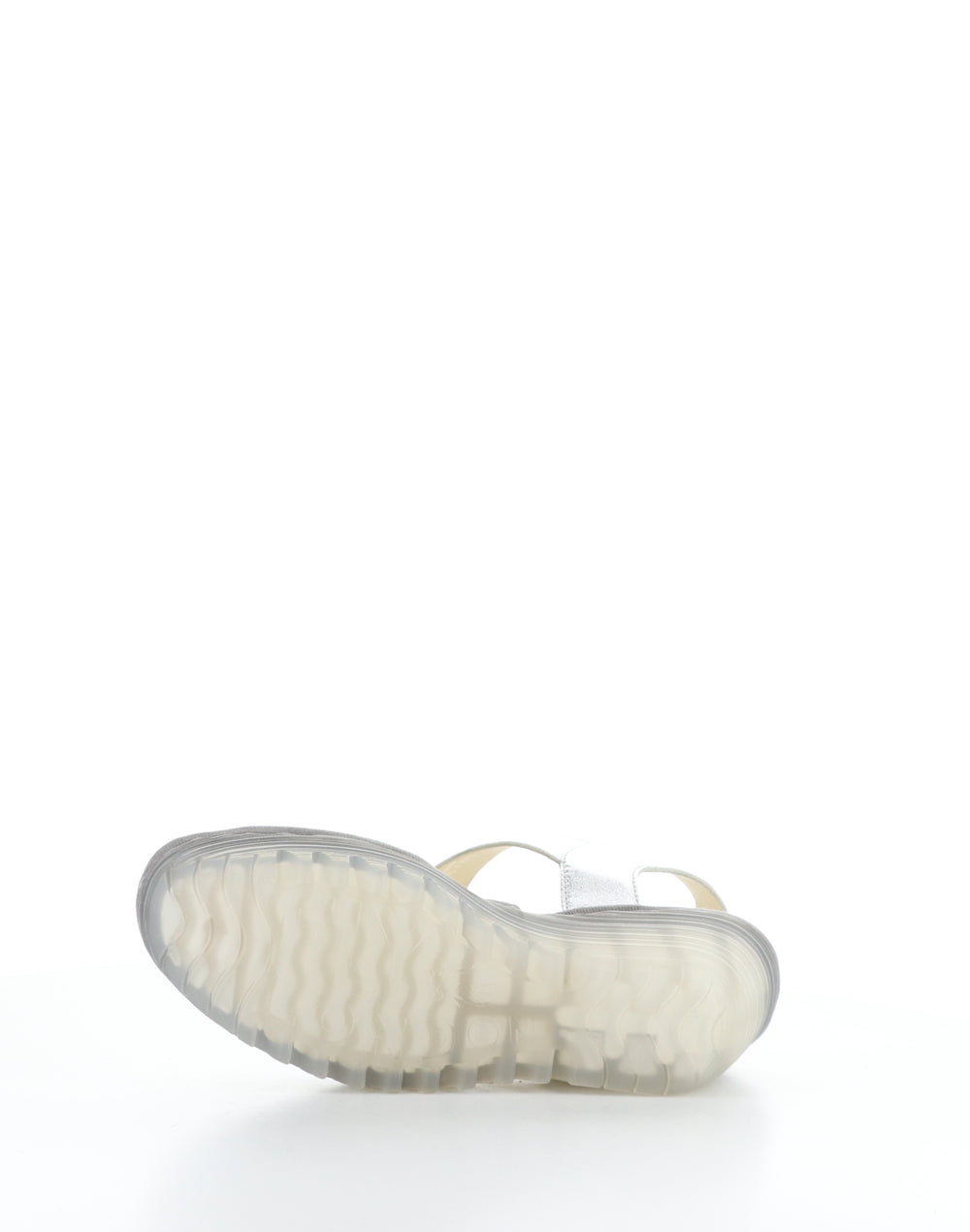 YOXA576FLY 001 SILVER Velcro Sandals