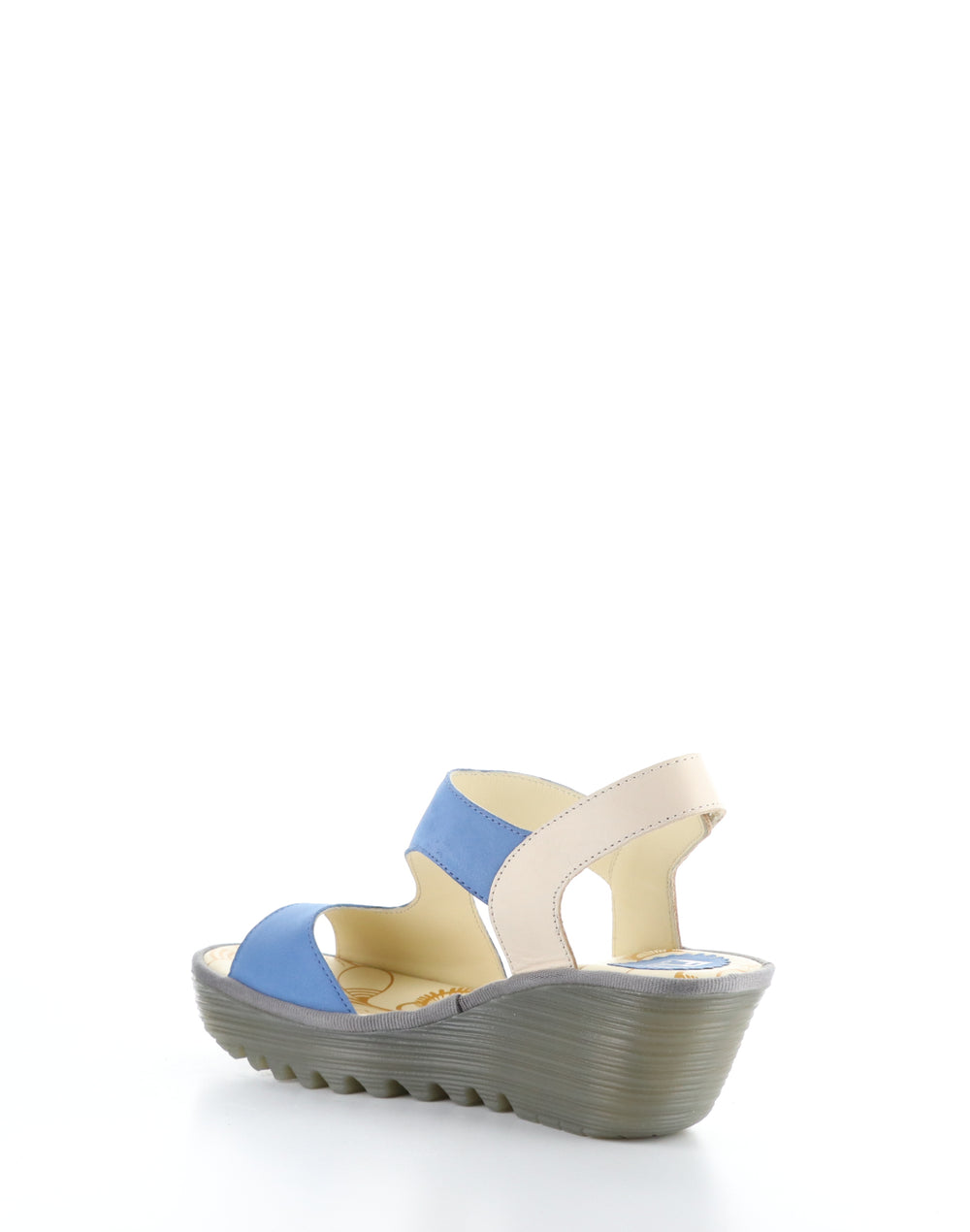 YOXA576FLY 004 BLUE/NATURAL Velcro Sandals