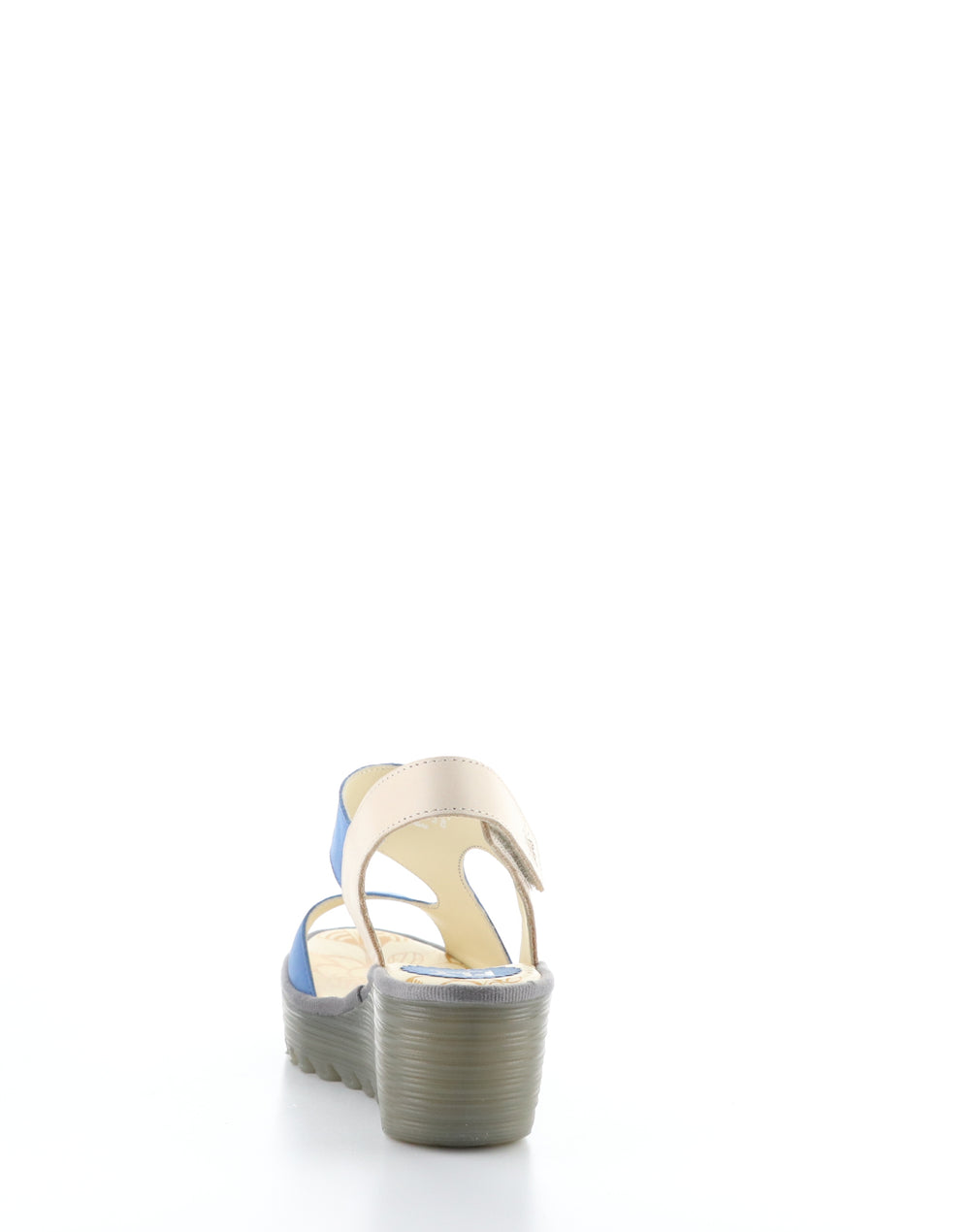 YOXA576FLY 004 BLUE/NATURAL Velcro Sandals