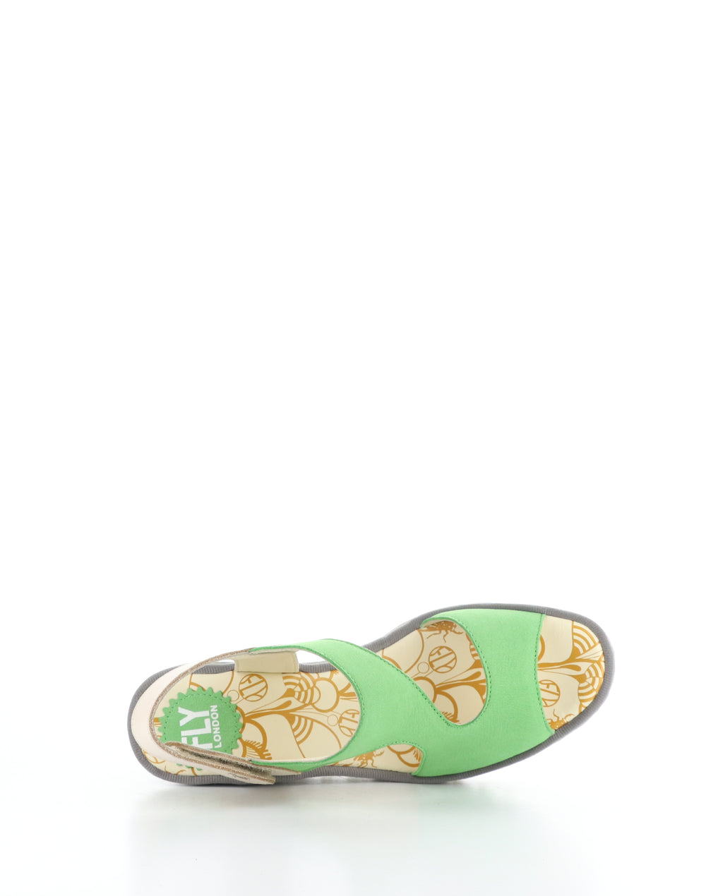 YOXA576FLY 005 PISTACHIO/NAT Velcro Sandals