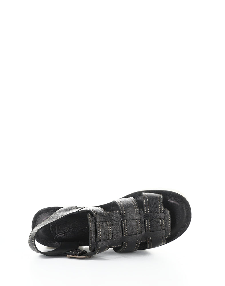 Yudd236Fly 000 Black Velcro Sandals