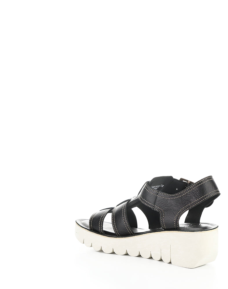 Yudd236Fly 000 Black Velcro Sandals