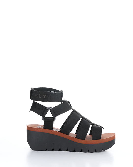 YUFI032FLY 003 BLACK CUPIDO/ELASTIC