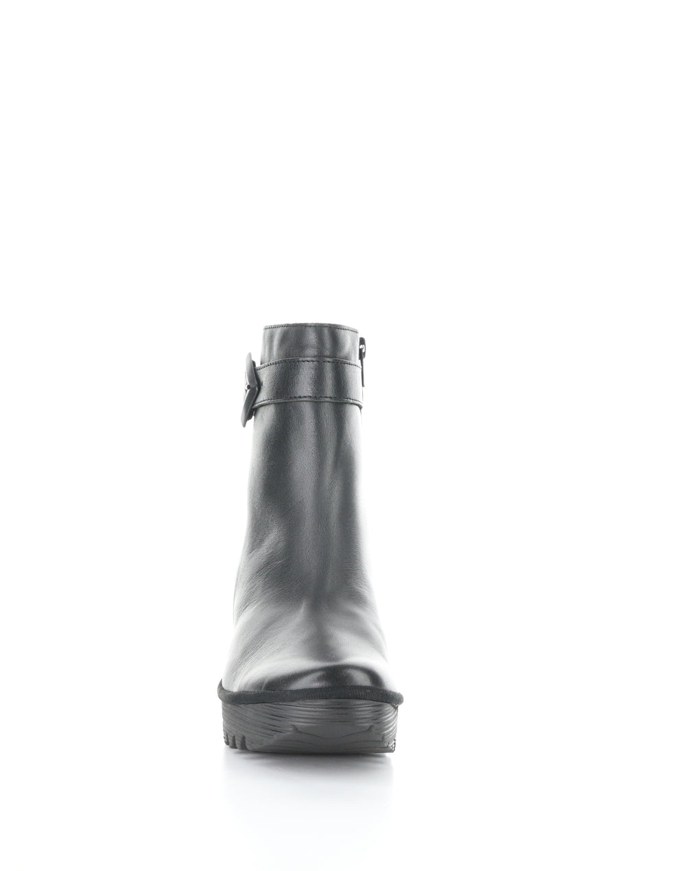 YUJI596FLY 000 BLACK Round Toe Boots