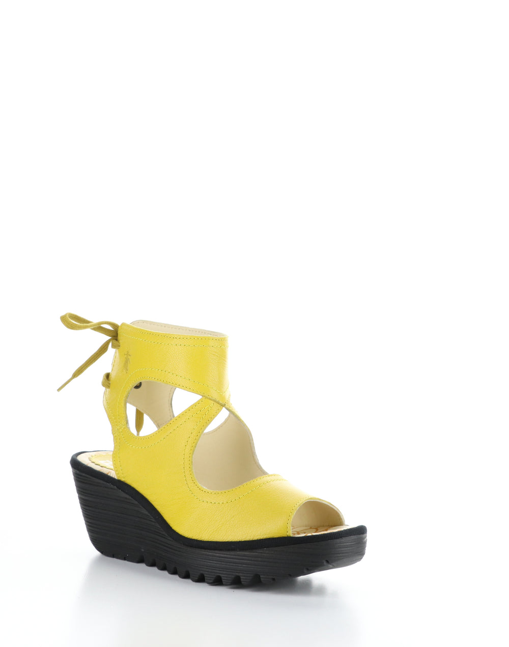 YULP571FLY 002 BRIGHT YELLOW Lace-Up Sandals