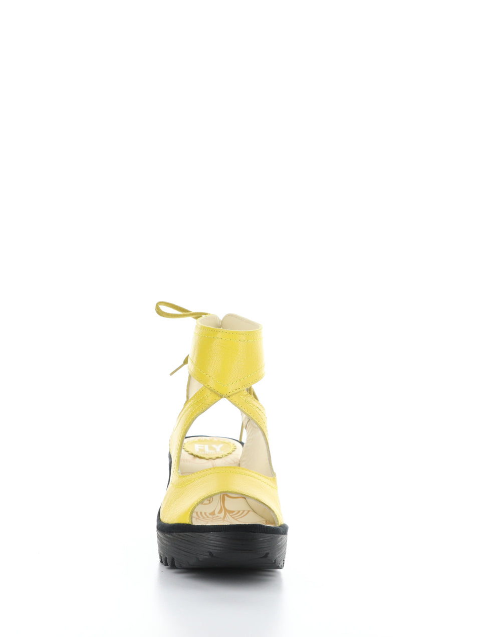 YULP571FLY 002 BRIGHT YELLOW Lace-Up Sandals