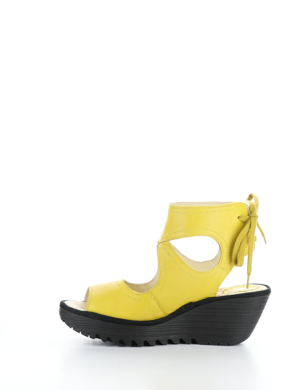 YULP571FLY 002 BRIGHT YELLOW Lace-Up Sandals