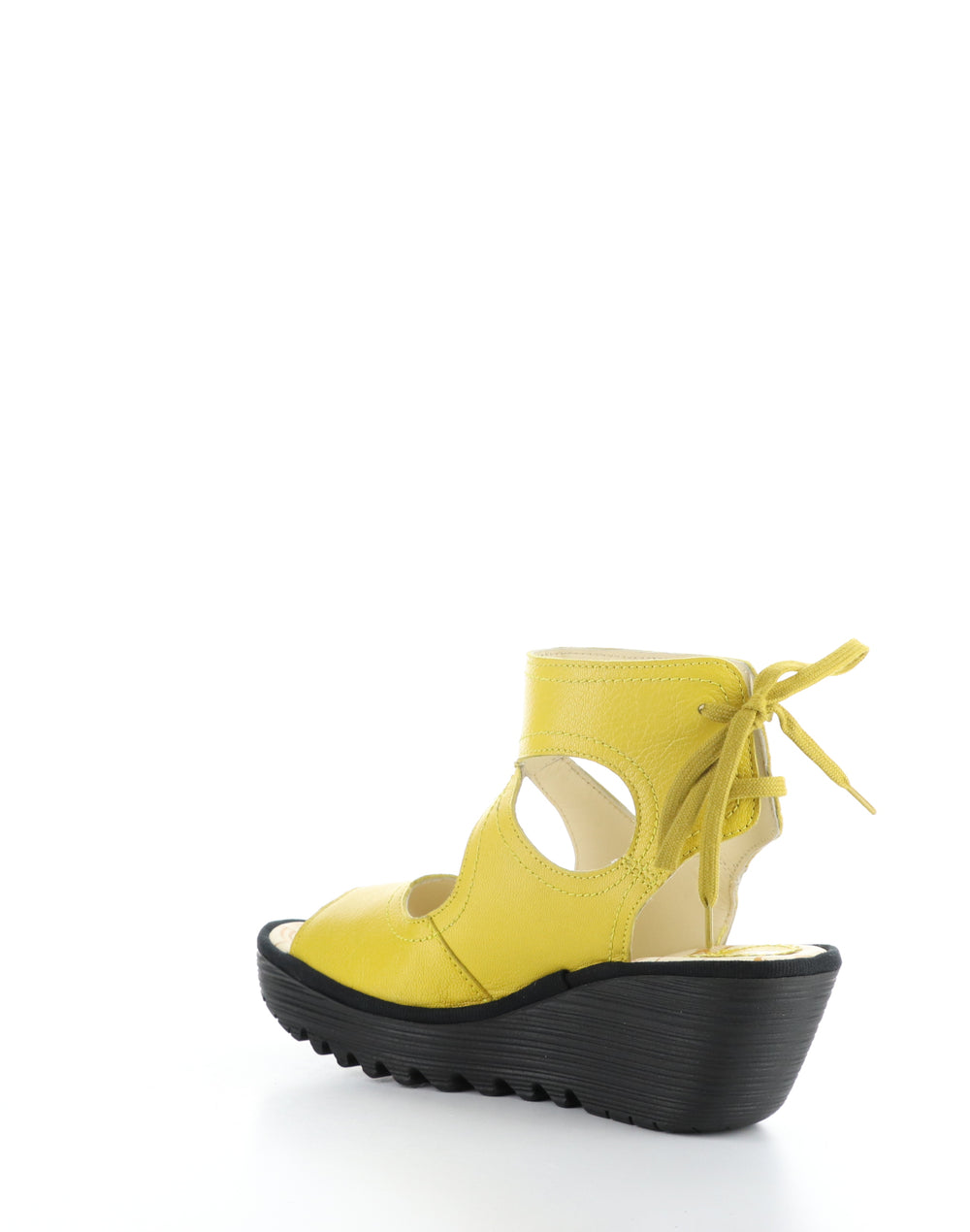 YULP571FLY 002 BRIGHT YELLOW Lace-Up Sandals